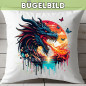 Preview: Bügelbild Mystischer Drache